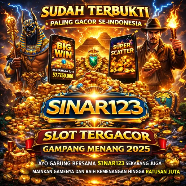 SINAR123 Bonus Member Baru 100%