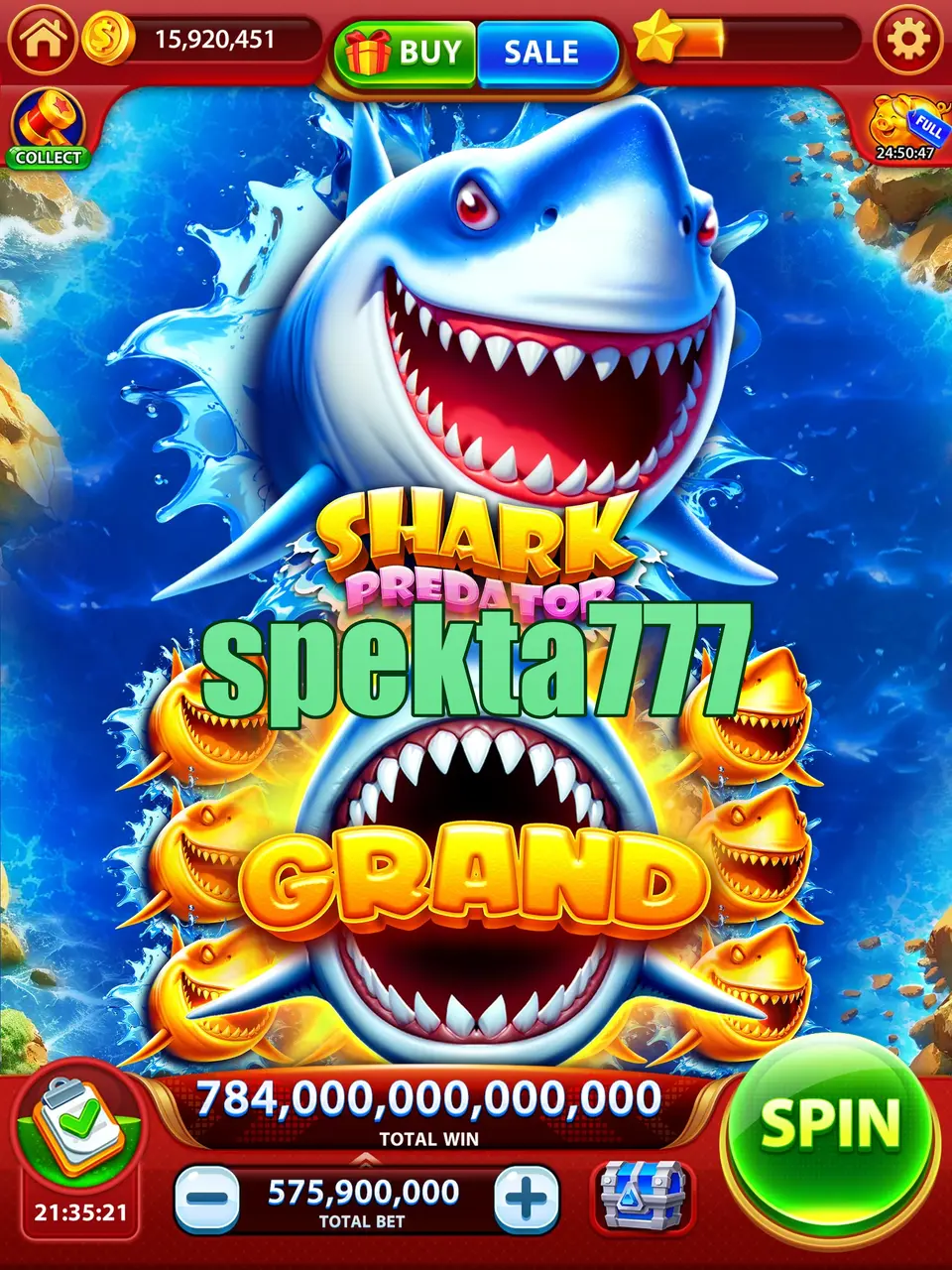 spekta777 Tangkapan Layar - APK Resmi